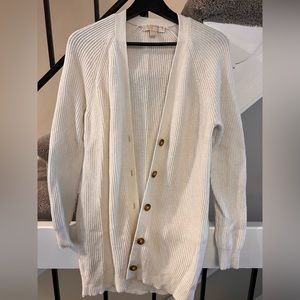 Michael Kors Wool and Cotton-Blend cardigan